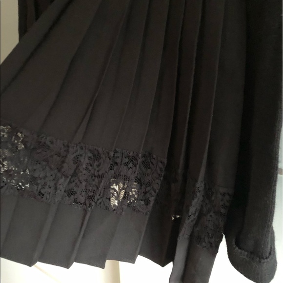 French Connection Black with Lace Back Detail Sweater. - Picture 8 of 8